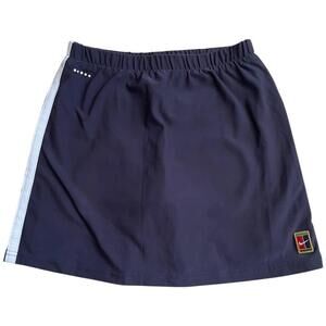 Nike Court Heritage Tennis Skort Prep Athletic Navy Blue Women's Size XS